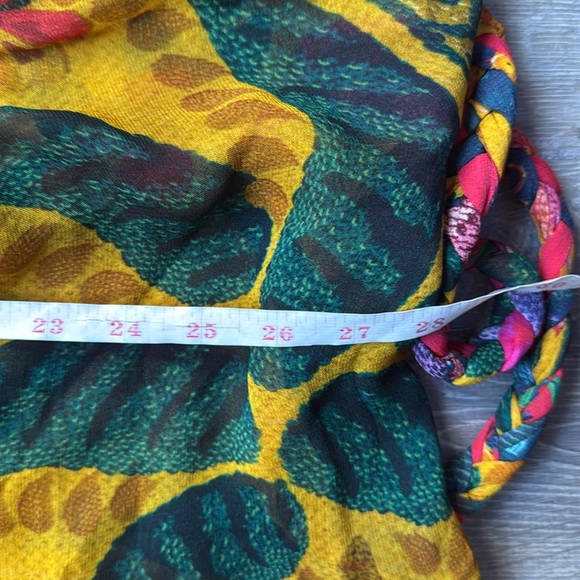 NEW FARM RIO Mixed Prints Button Down Maxi Dress In Mix Print Large - Picture 15 of 16